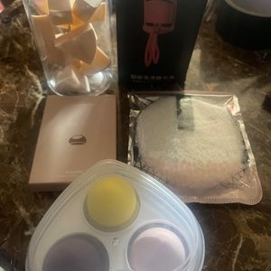 Sponge and Eyebrow Curler Bundle